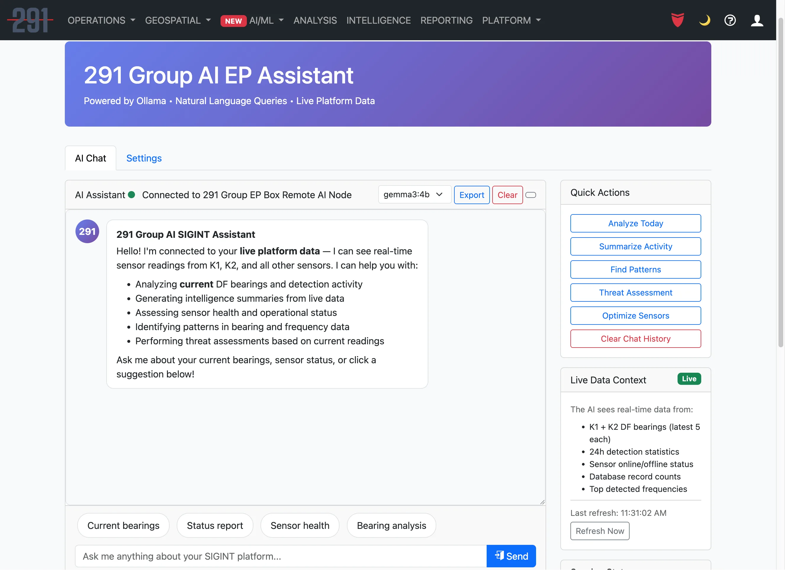 EP Platform - AI EP Assistant