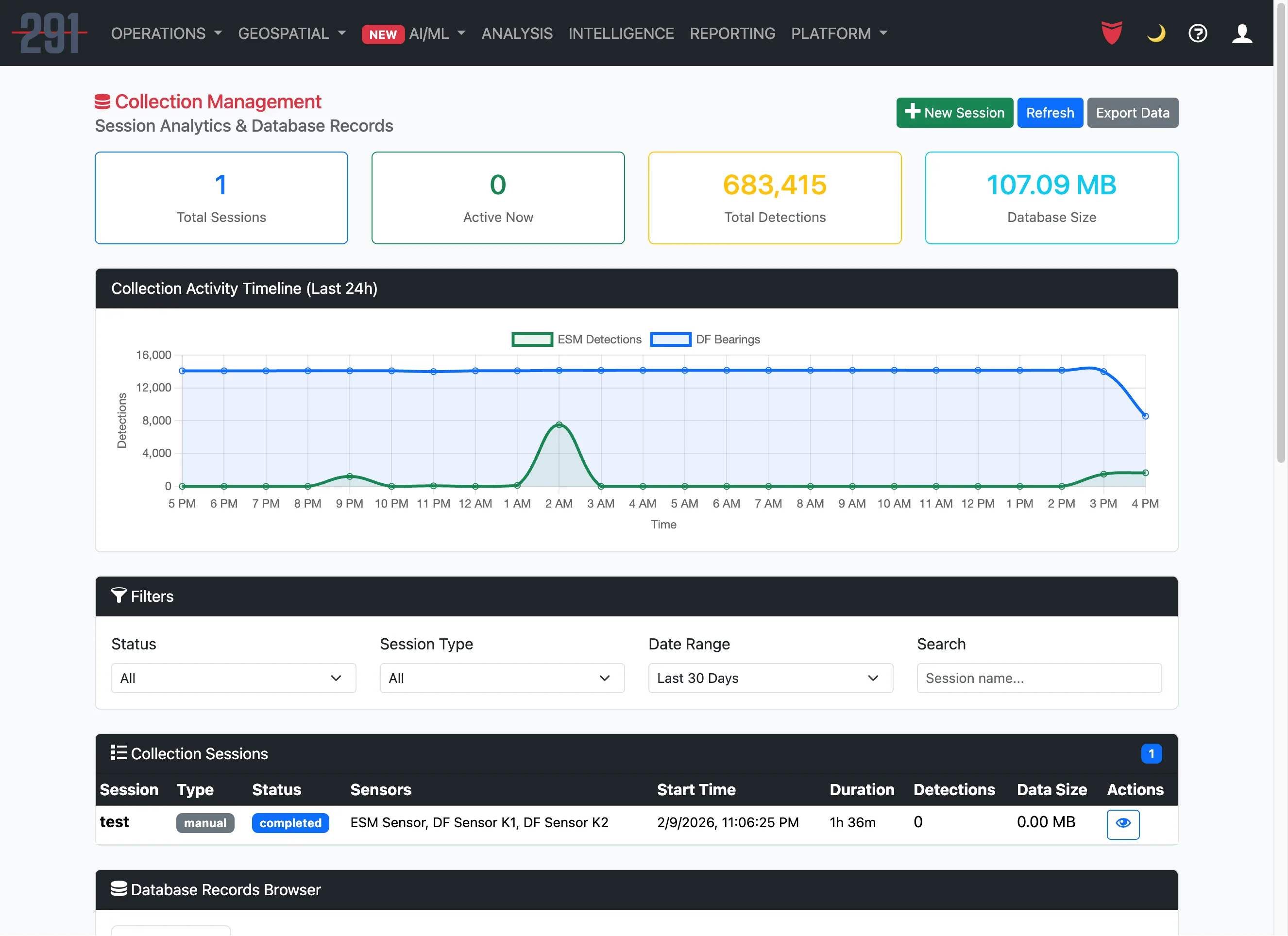 EP Platform - Collection Management