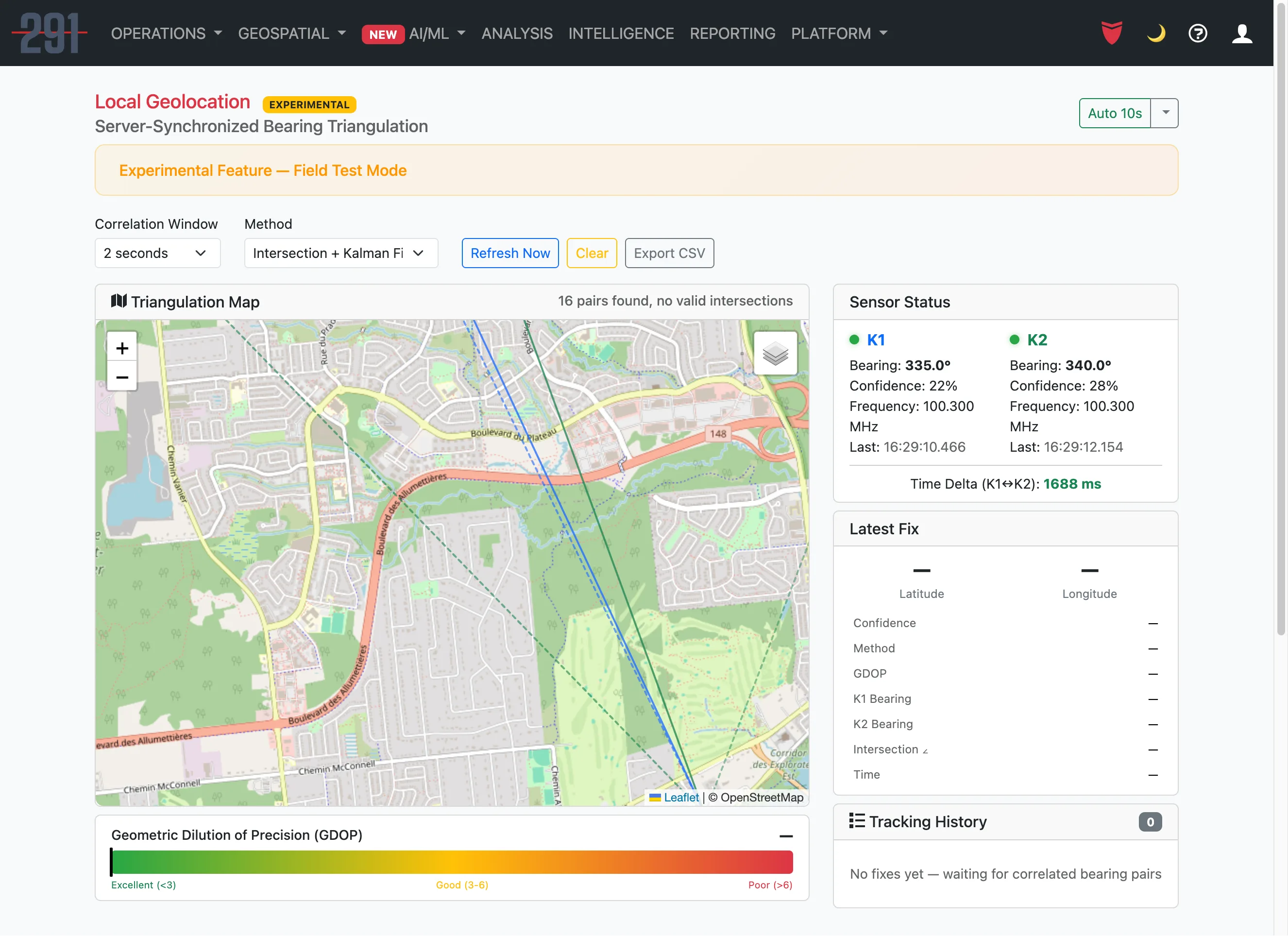 EP Platform - Local Geolocation
